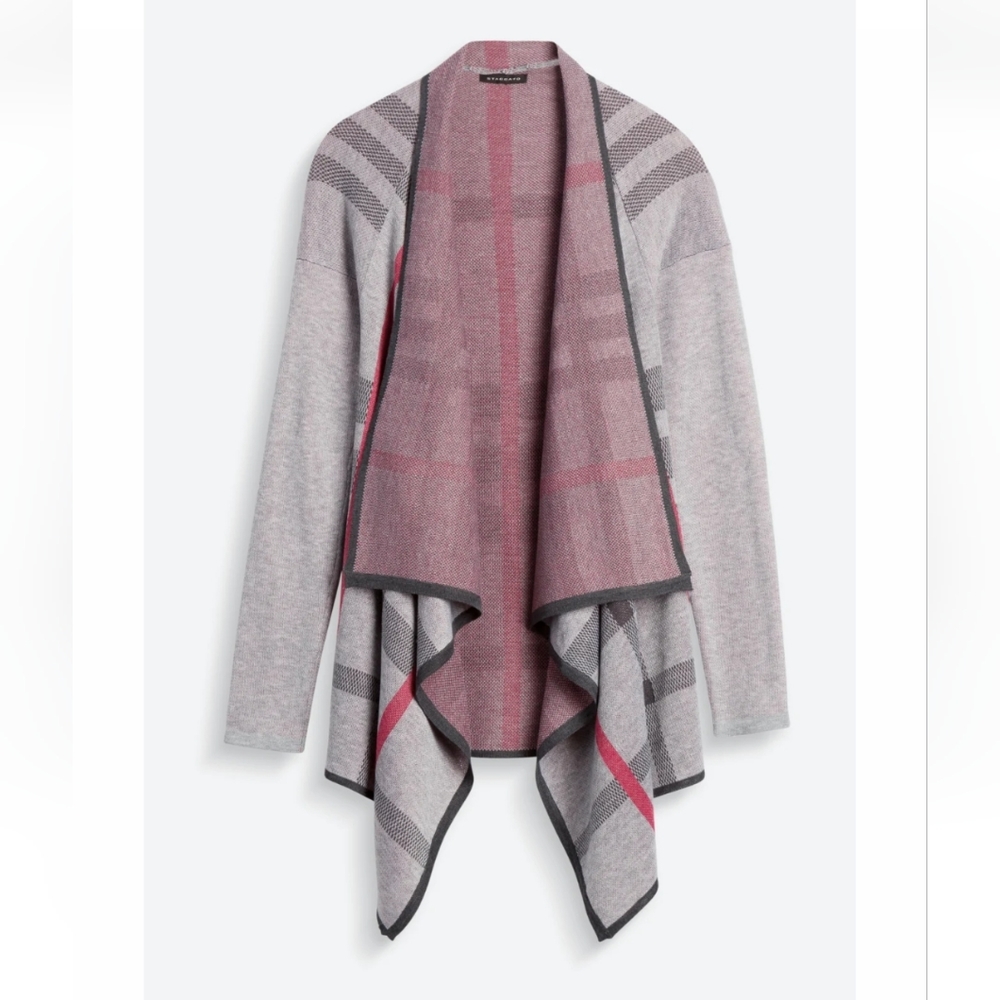Plaid Cardigan